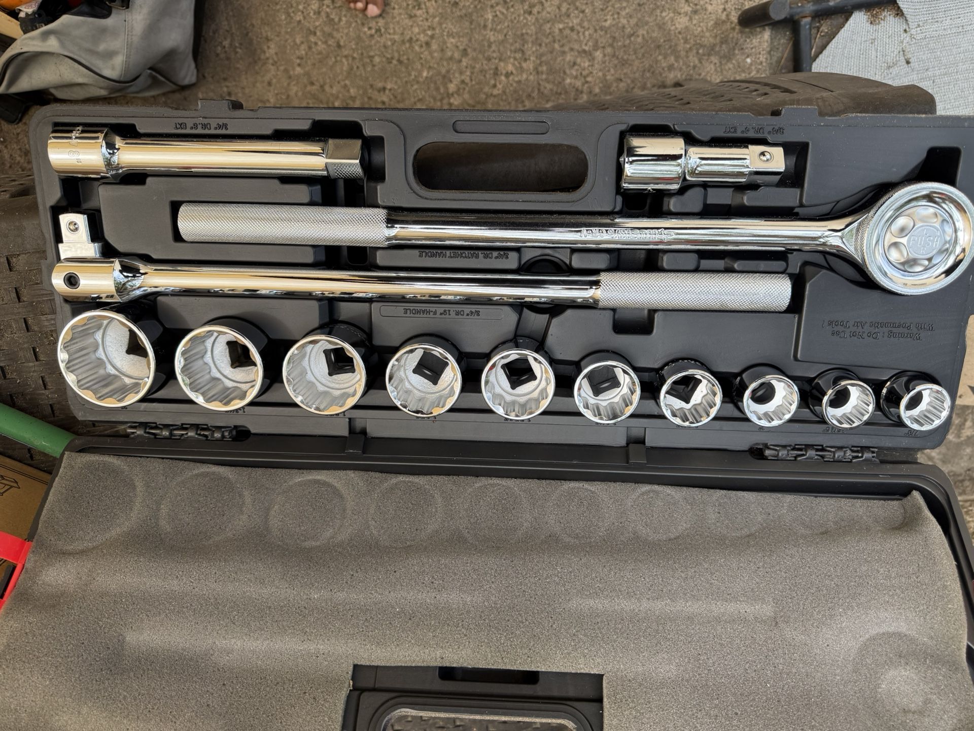 Drive Socket Wrench Set - Brand New Husky