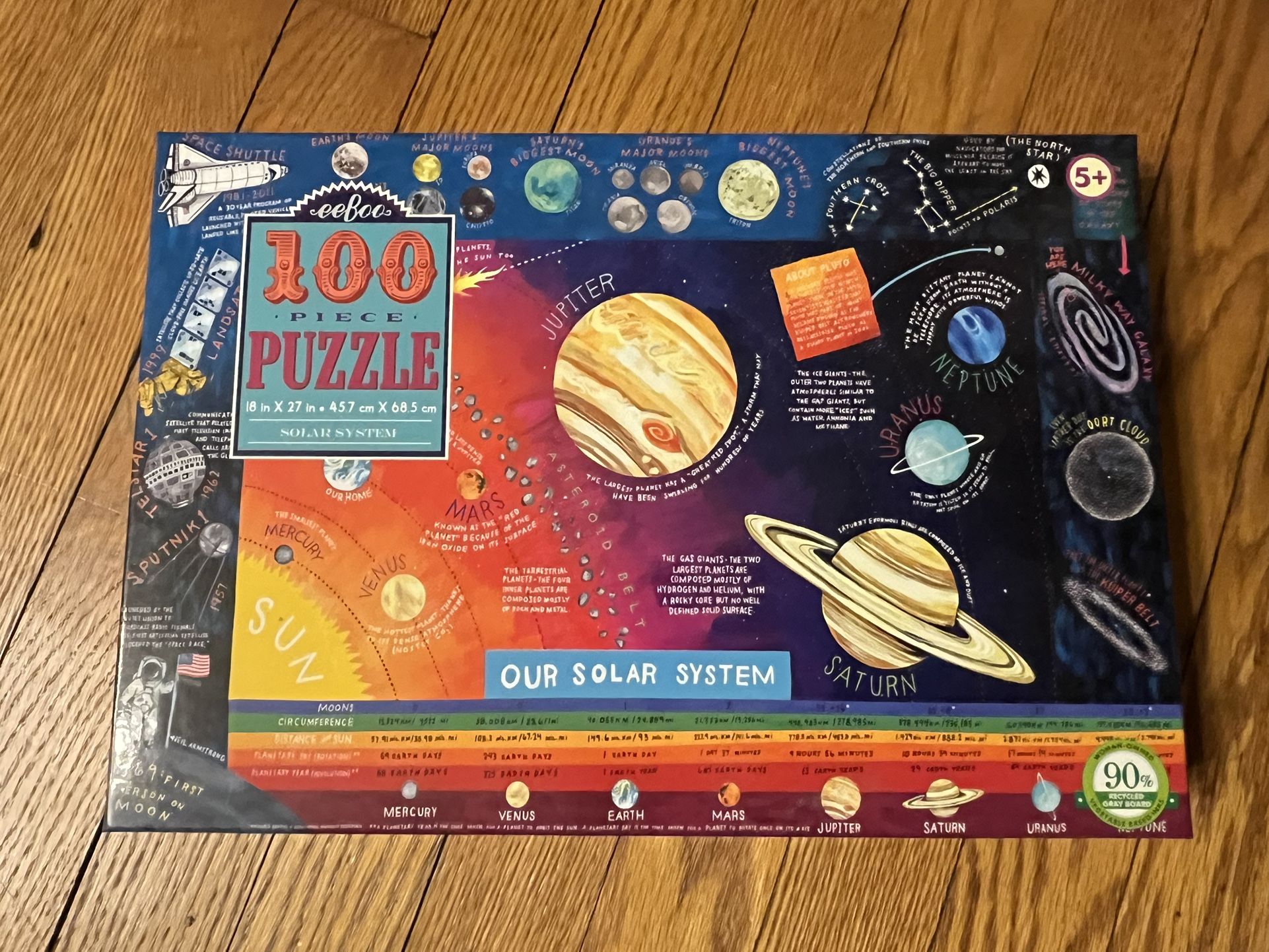 100 Piece Space Puzzle - Never Opened!