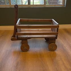 Rustic Wood Wagon