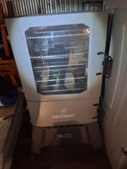Digital charcoal smoker