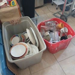Plates and Cups for $35