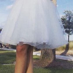 Homecoming  White Dress 