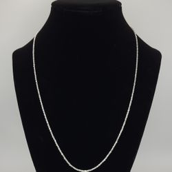 20” Twisted Rock Chain 1.5 mm 🤩 Solid 925 Sterling Silver from Italy 🇮🇹 – Pre-Summer 50% OFF!