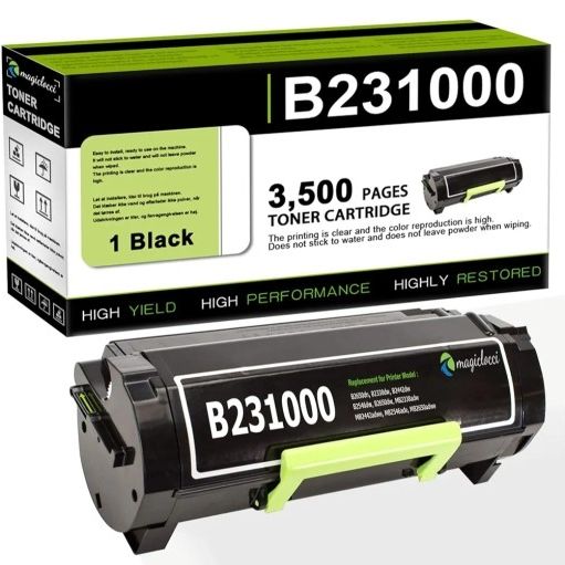 B231000 Black Toner Cartridge(1-Pack) BRAND NEW in box Retail $160