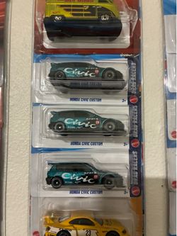 Honda civic custom hot wheel toy