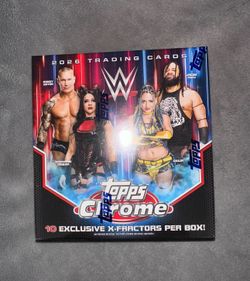 WWE TOPPS CHROME 2026