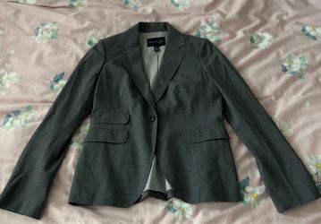 Banana republic grey blazer size 6