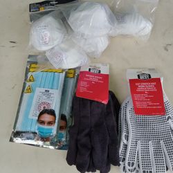 Mask Gloves & Hand Wipes
