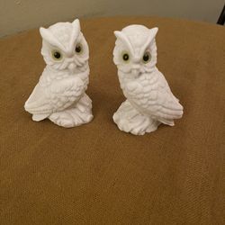 Unique Vintage Vintage White Heavy Decor Owl Vintage & collectibles Color: White $10 each