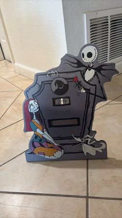 Nightmare Before Christmas Halloween Countdown Calendar