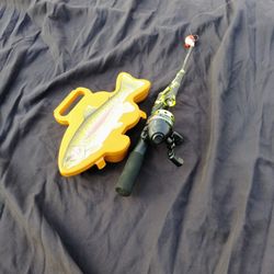 Kids Fishing Pole And Tackle Box