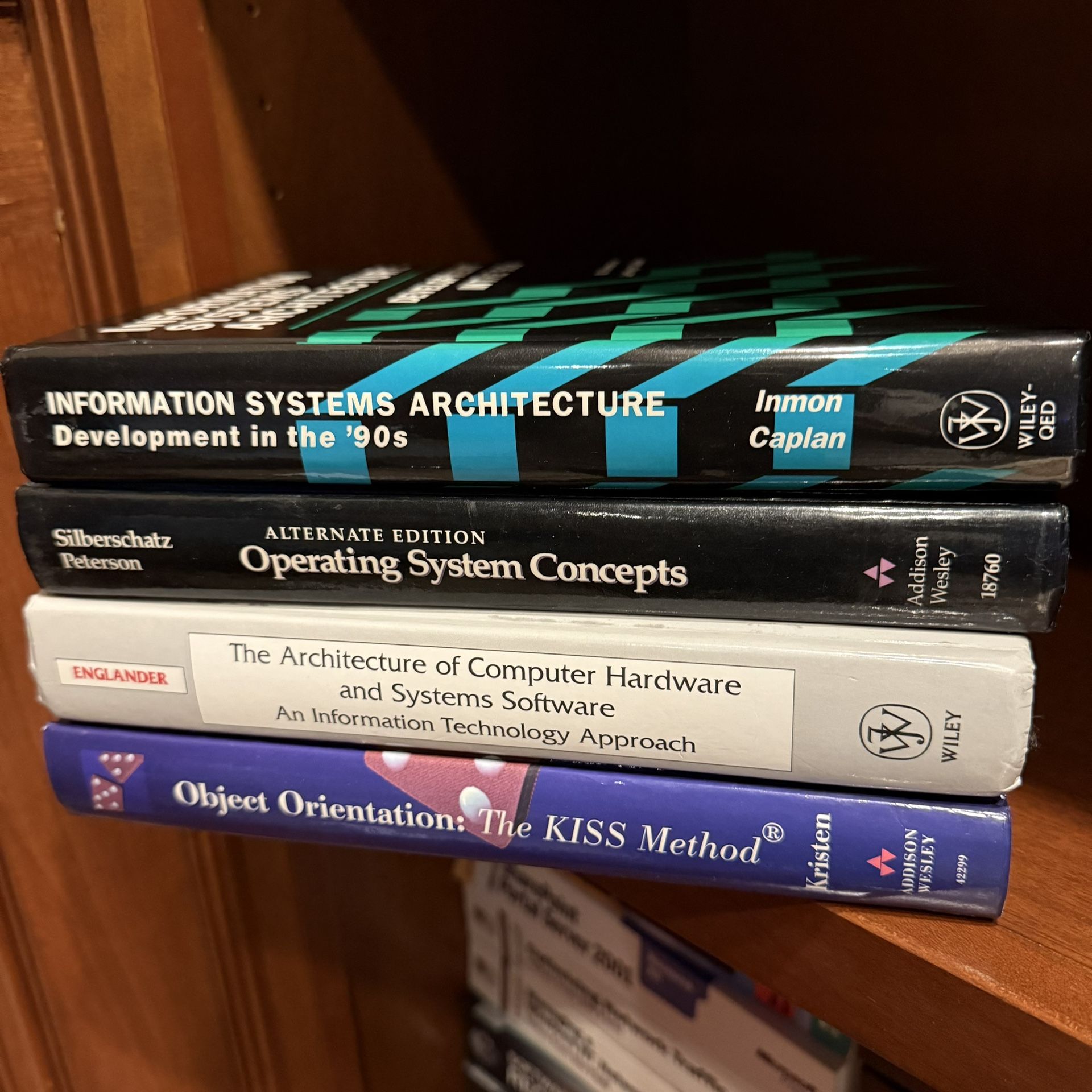 4 Vintage Computer Science Programming IT Book Bundle for Sale in ...