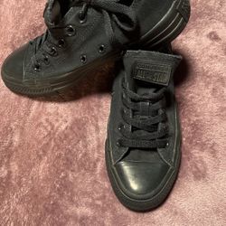 $30 Unisex (m5/w7) Converse Chuck Taylor All Star Classic Colour Low Top Black Mono 