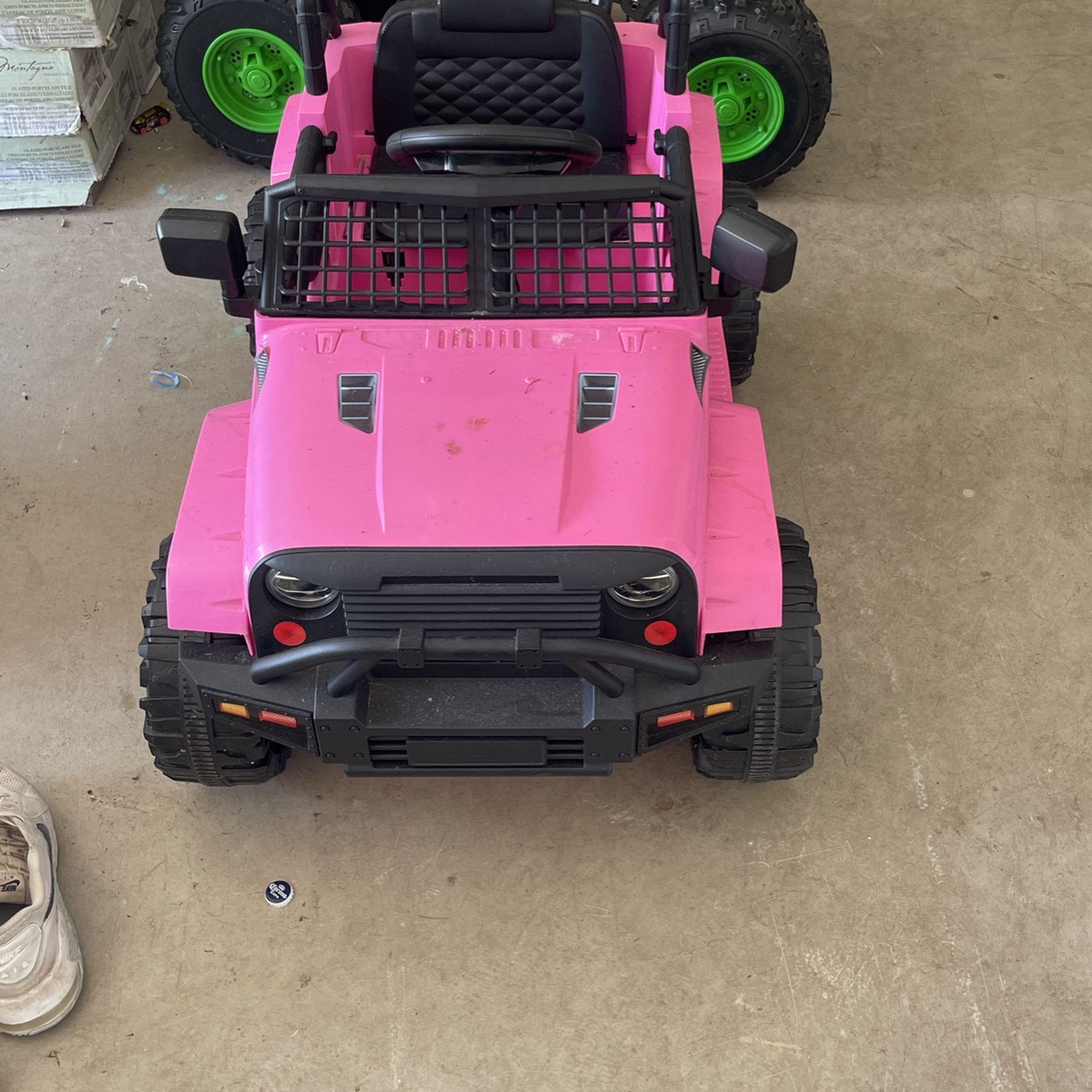 Pink Jeep