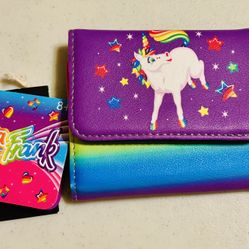 Loungefly Lisa Frank Unicorn Trifold Wallet