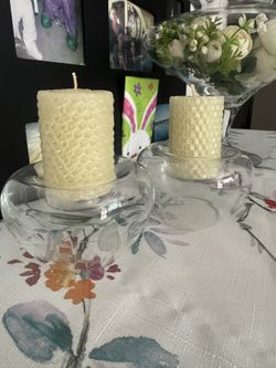 Princess House Candeleros 2 Pcs