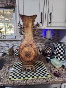 Tall Metal Vase. Or Best offer