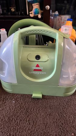 Biased Little Green portable carpet cleaner