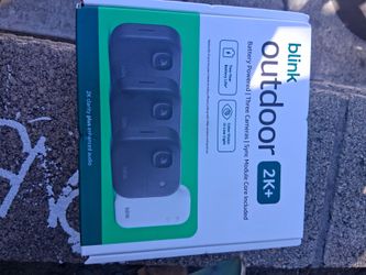 Blink 2k outdoor cameras