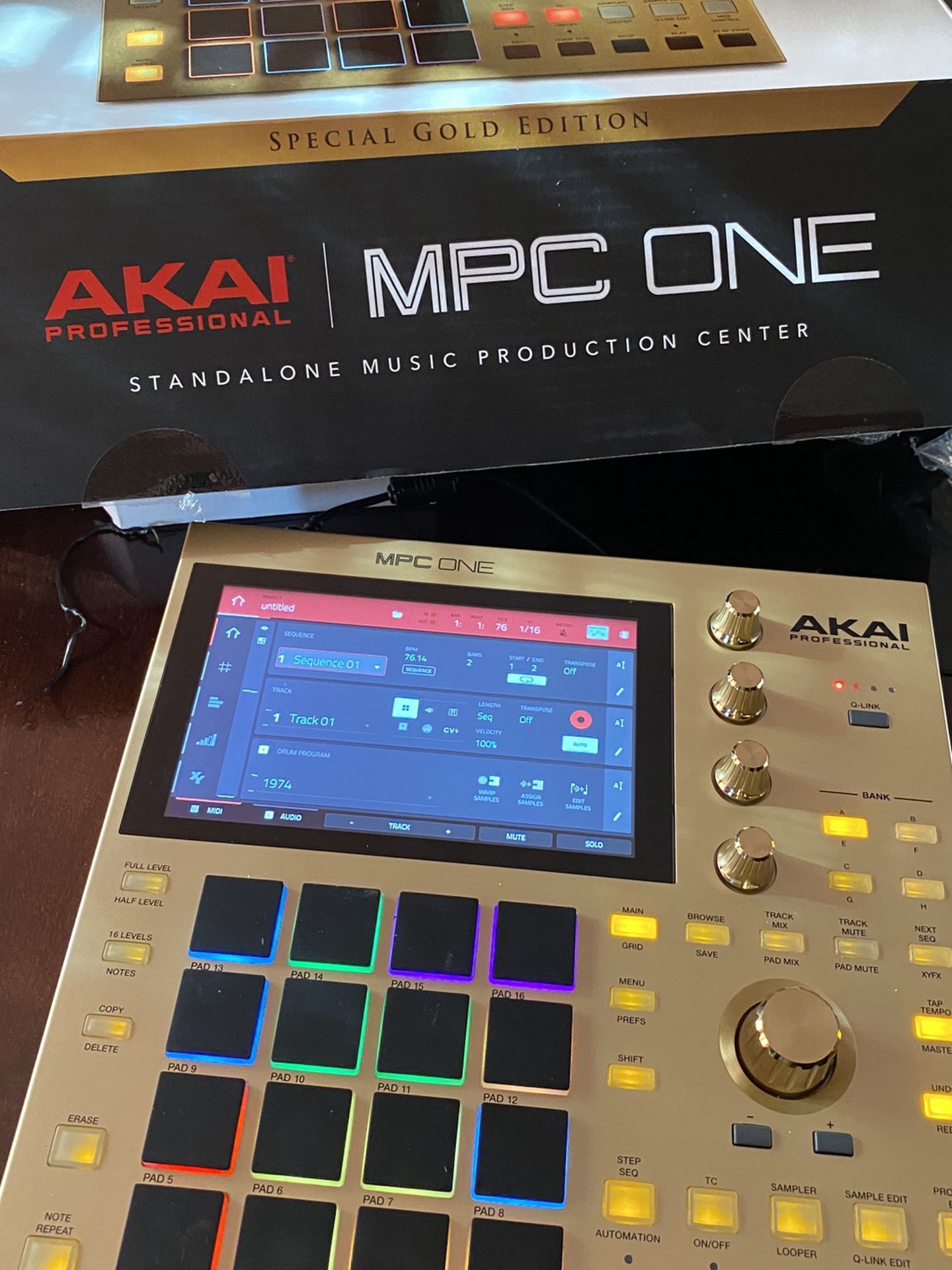 Akai MPC One Gold