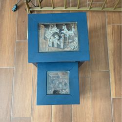 Antique Asian Nesting Tables 