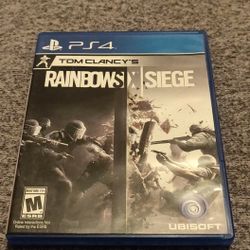 PlayStation 4 - Rainbow Six Siege