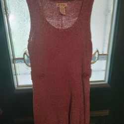 Sleeveless sweater dress Size Medium