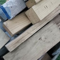 Misc wood scraps, various sizes, great for repairs and wood projects