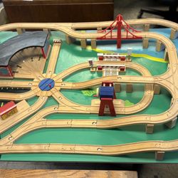 Thomas The Train Wooden Train Track