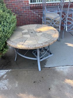 Outside patio set