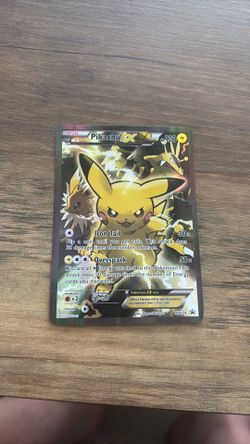 Pikachu Ex #XY124