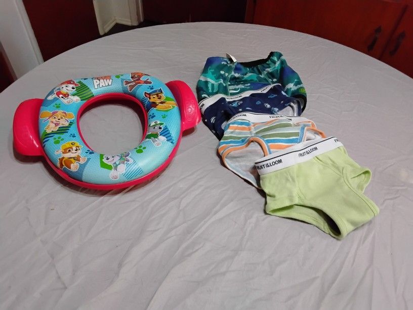 Potty Seat With Training Pants All For