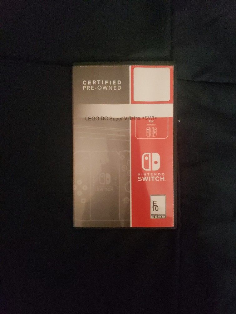 Lego DC Super Villains Nintendo Switch Game
