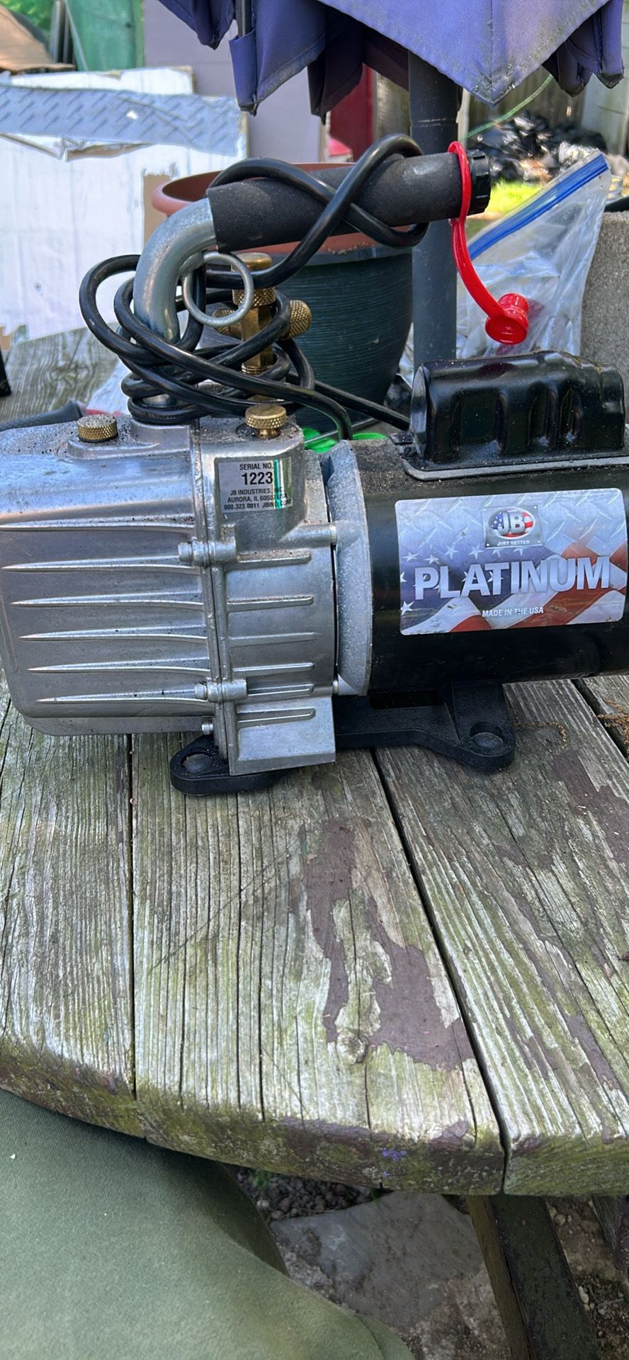 HVAC Jb Vacuum Pump 7cfm