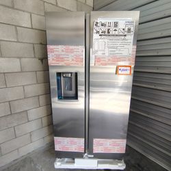 Refrigerator 27 cu ft French Door Side By Side Samsung W36 X D33 X 68 