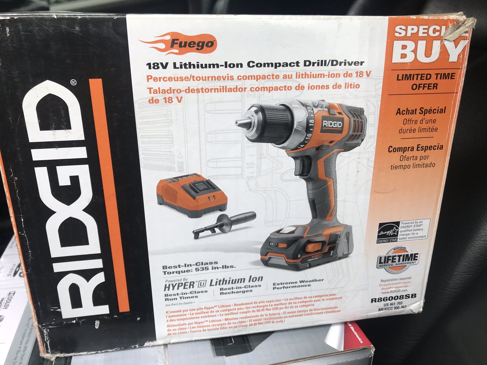 Rigid compact drill/driver