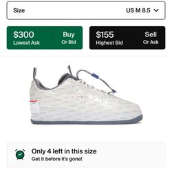 Nike Air Force 1 Experimental Usps Ghost 