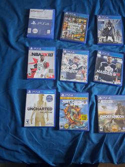 PS4 Games for sale
