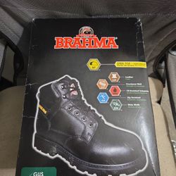 Brahma Steel Toe Leather Oil Resistant Boots