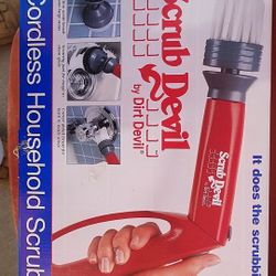 Dirt devil vintage Scrub devil