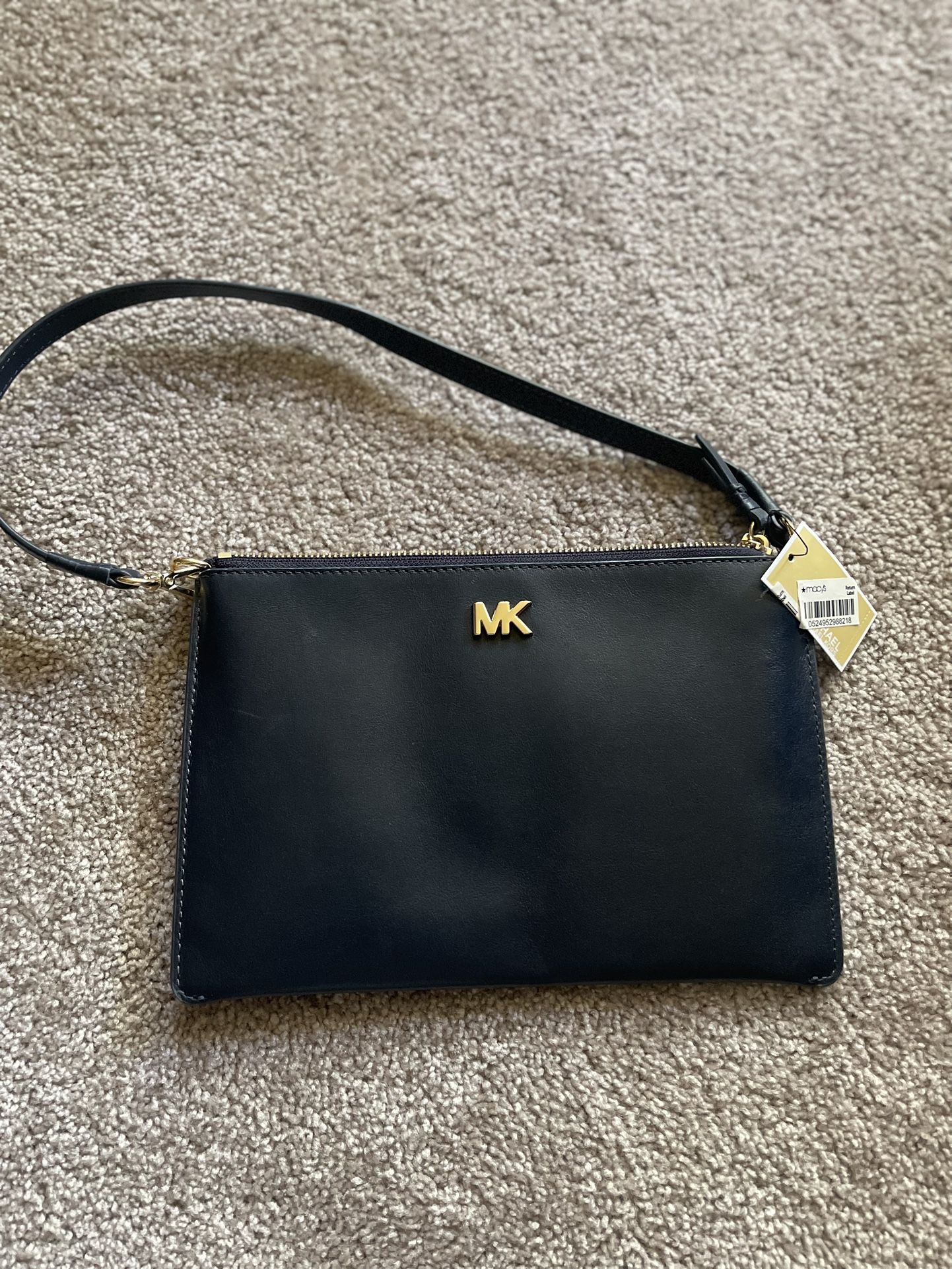 Michael kors medium leather convertible pouch sale