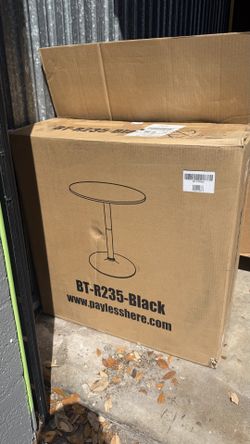 Black Table Stand Display Simple