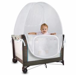 Pack n play pop up tent