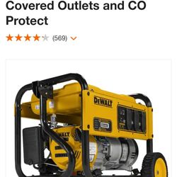 Dewalt 4000w Gas Generator