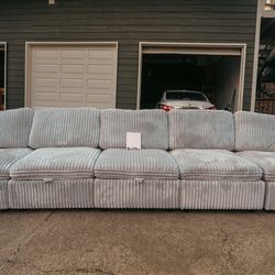Belffin Plume Corduroy Sofa