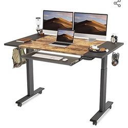 Dual Monitor Computer Desk