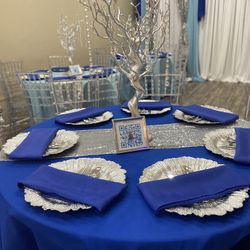 132” Round  Tablecloths