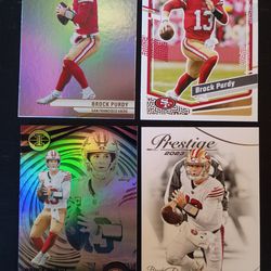 San Francisco 49ers Brock Purdy Football Cards Set for $5