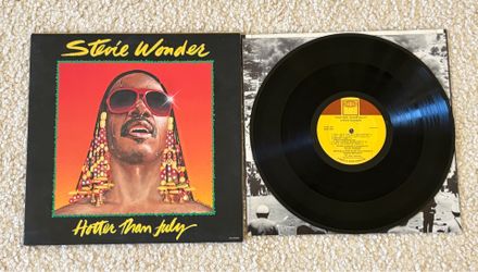 Stevie Wonder “Hotter Than July” Vinyl Lp Gatefold 1980 Tamla Records Original Pressing Beautiful Copy Funk.