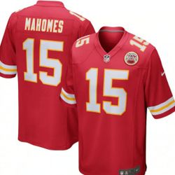 New! Men's Kansas City Chiefs Patrick Mahomes Red Game Jersey XL